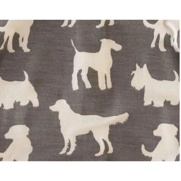 Kate Quinn Retro shortie and top set blackboard dogs bamboo 7y - Picture 5 of 5